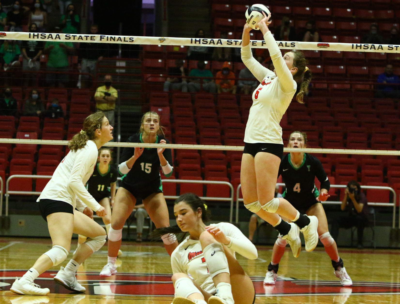 4A volleyball state final: Munster vs. Yorktown